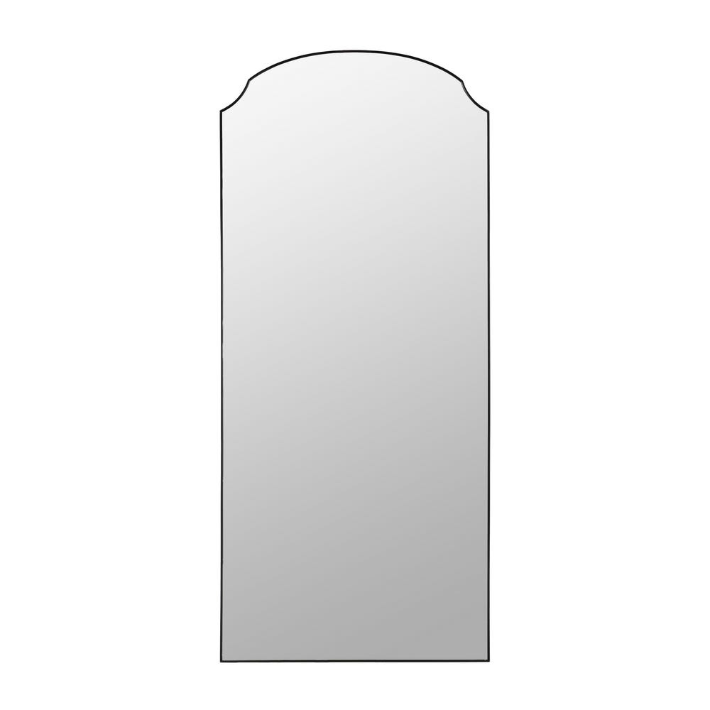 Black Iron Frame Full-Length Mirror