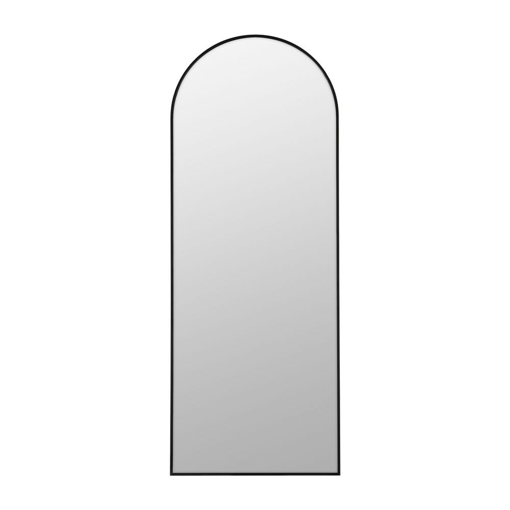 Black Iron Frame Full-Length Mirror