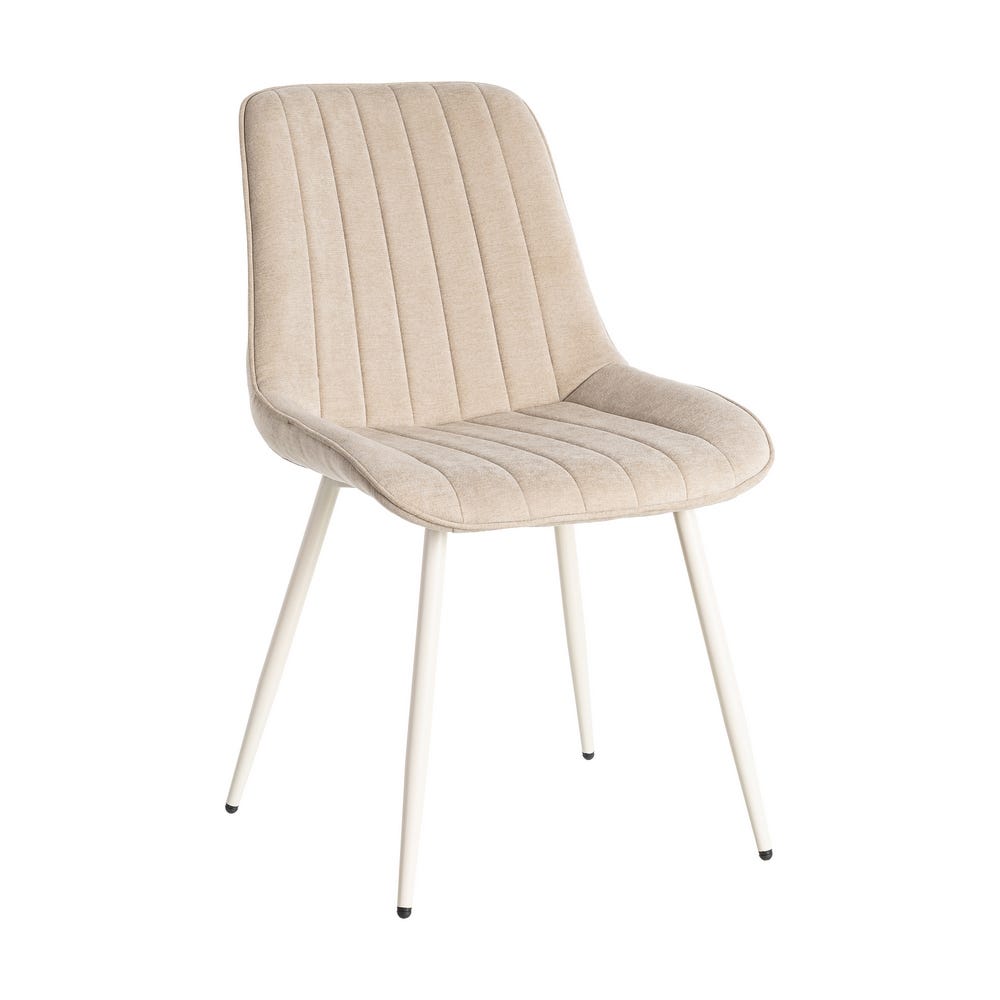 Beige Fabric Chair