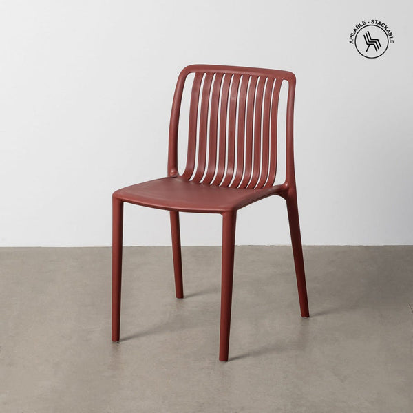 Stackable Polypropylene Outdoor Chair 47 x 51 x 77.5 cm