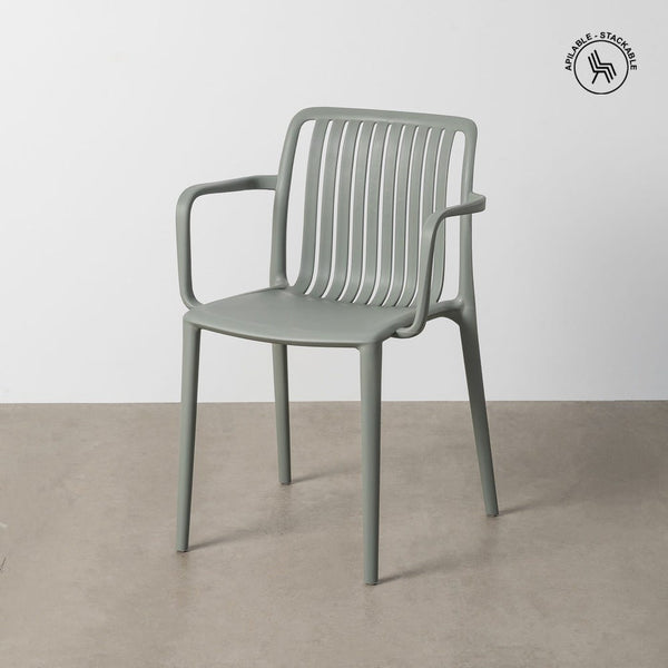 Stackable Polypropylene Outdoor Chair 53 x 50 x 77.5 cm