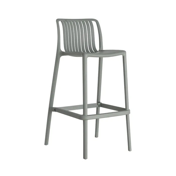 Green Polypropylene Outdoor Stool