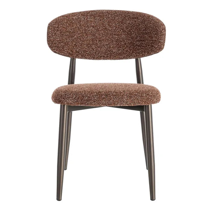 Tile Fabric & Metal Chair