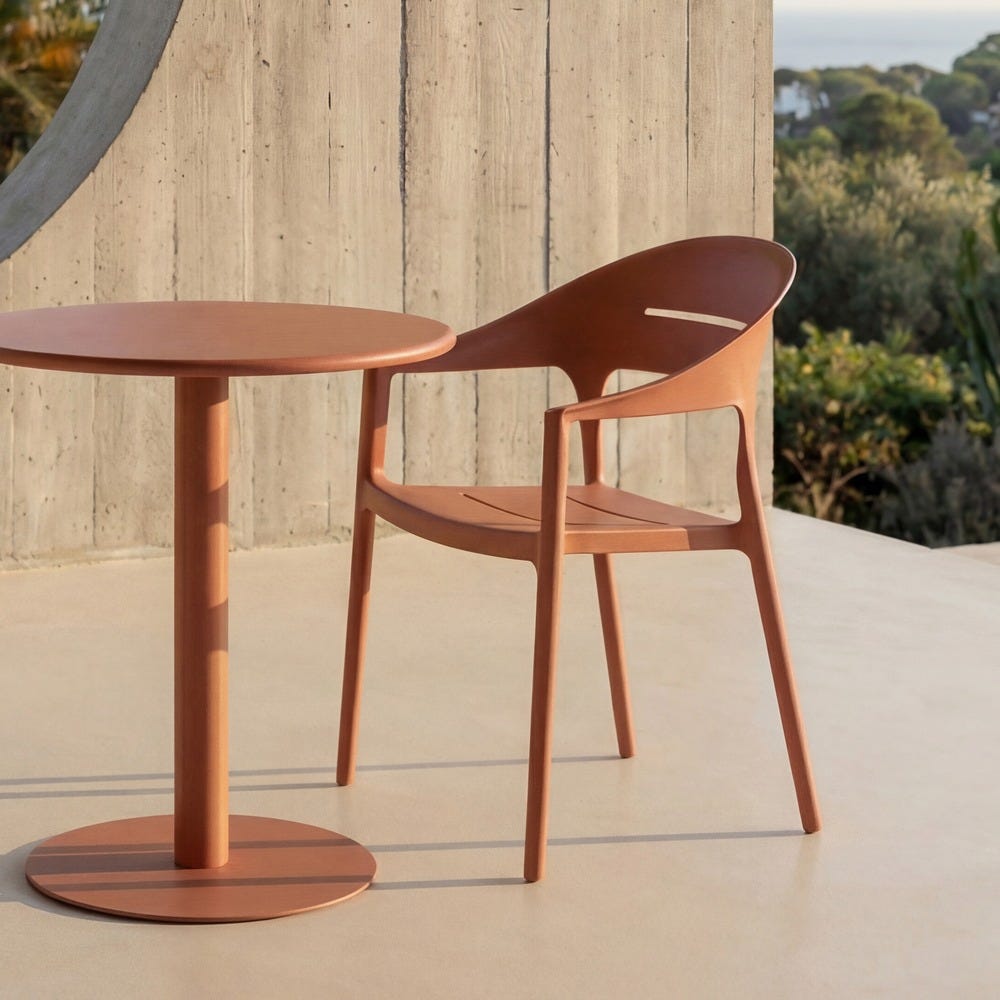 Stackable Polypropylene Contract Chair 53.5 x 56 x 83 cm