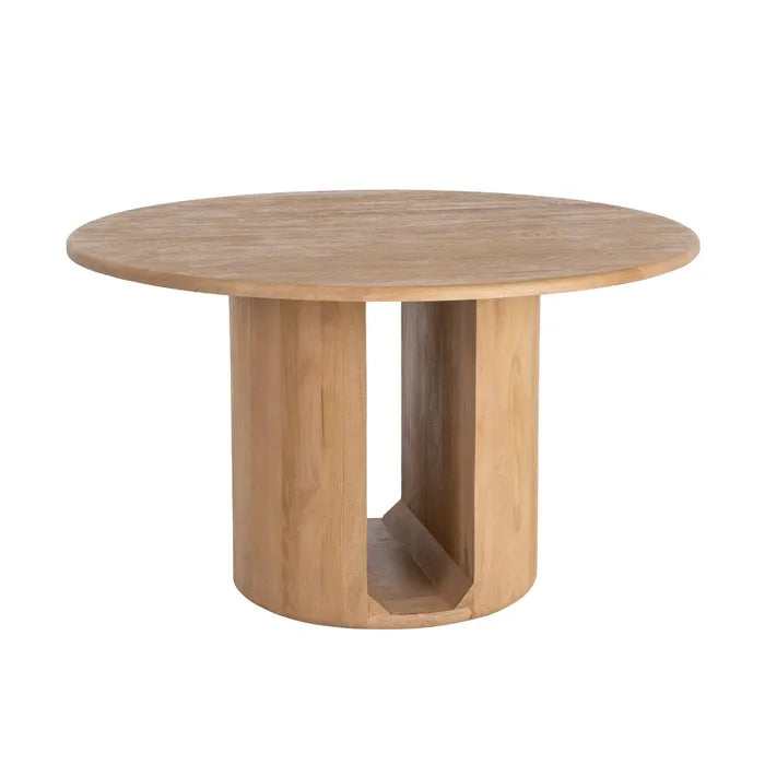 Mango Wood Round Dining Table