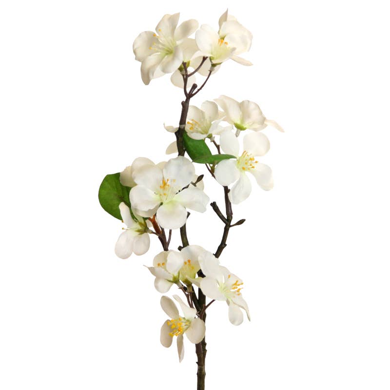 Cherry blossom pick 50 cm white