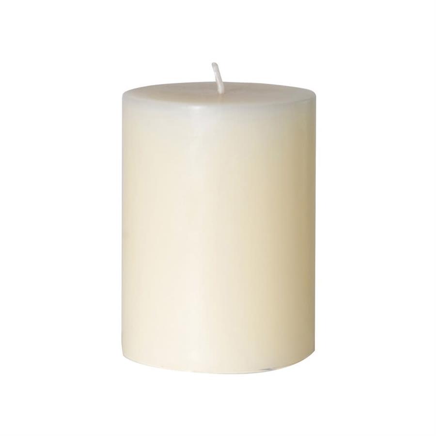 Elegant Cream Pillar Candle 75 x 100mm