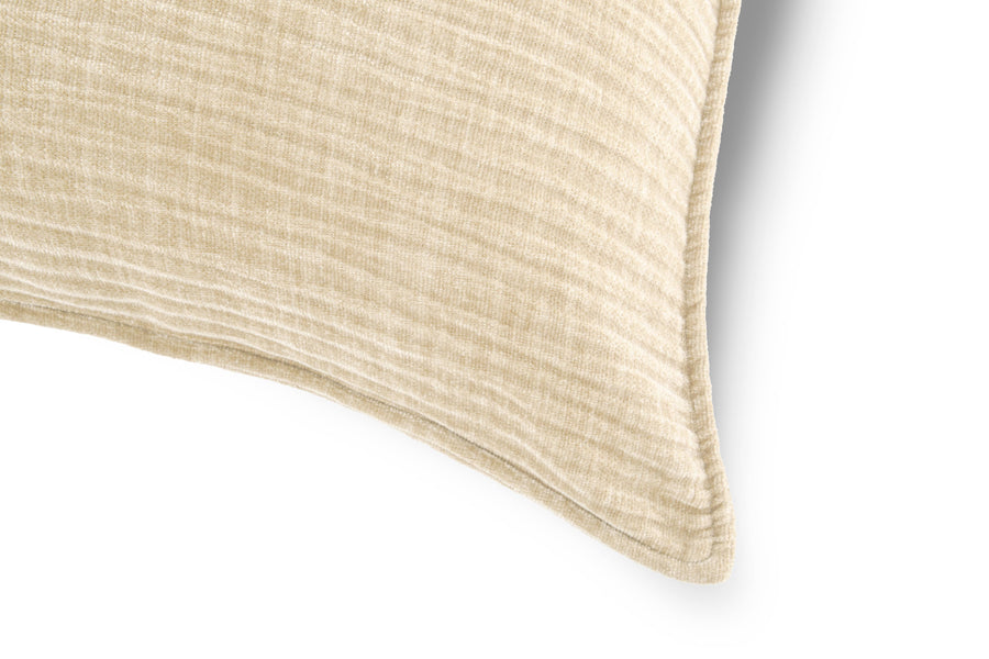 Throw cushion (filled) JULIETTE - 45x45 cm: Ivory