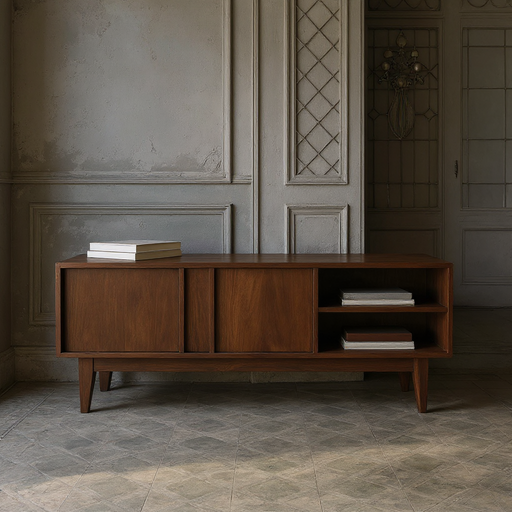 Regal Mango TV Unit - Stylish and Functional Storage Solution