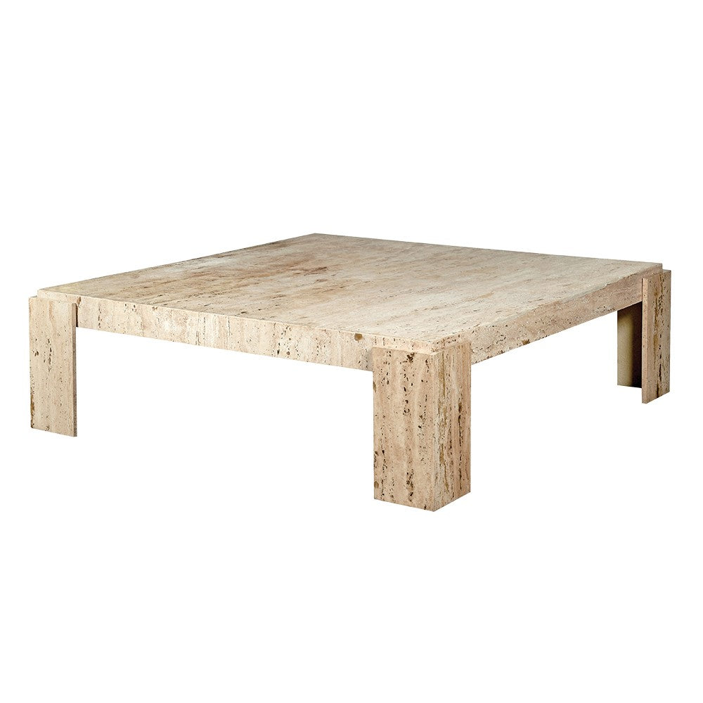 Travertine Marble Coffee Table