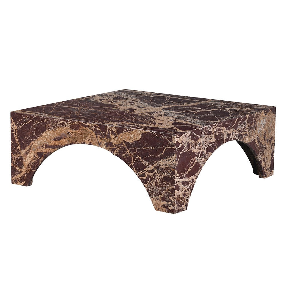 Vanto Marble Arch Square Coffee Table