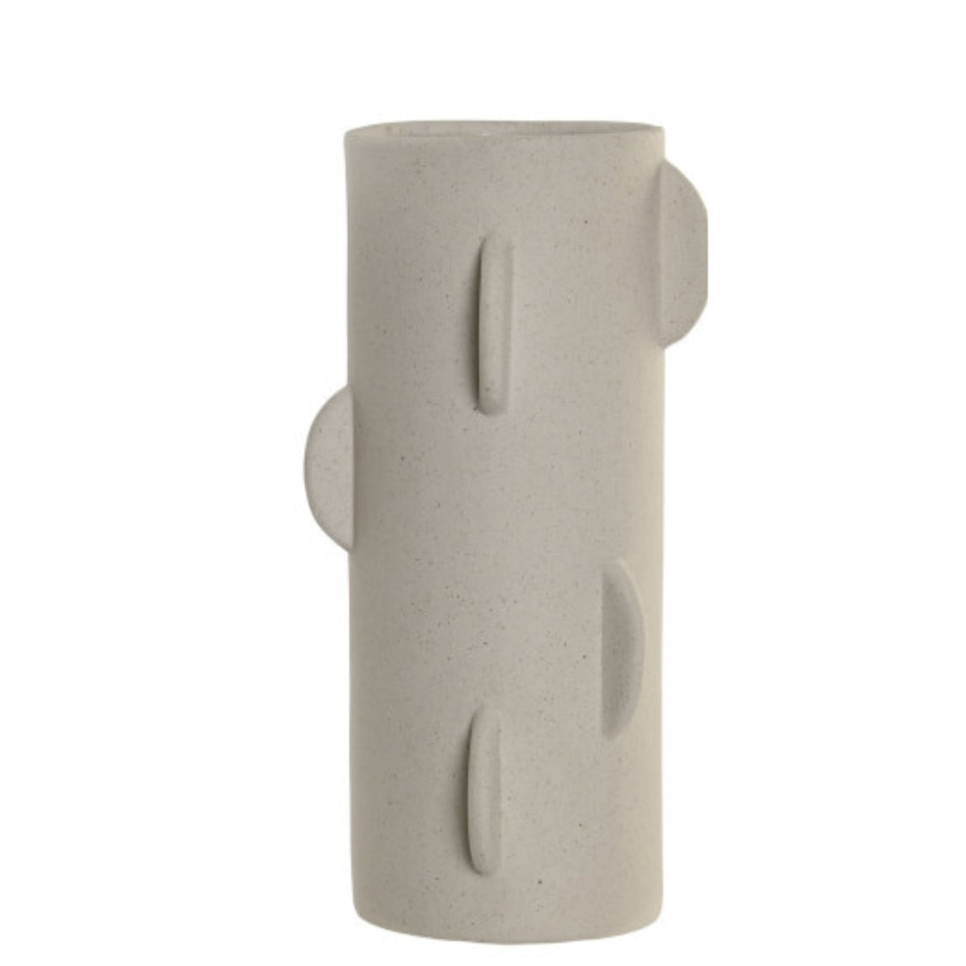 Beige Porcelain Vase Spindle