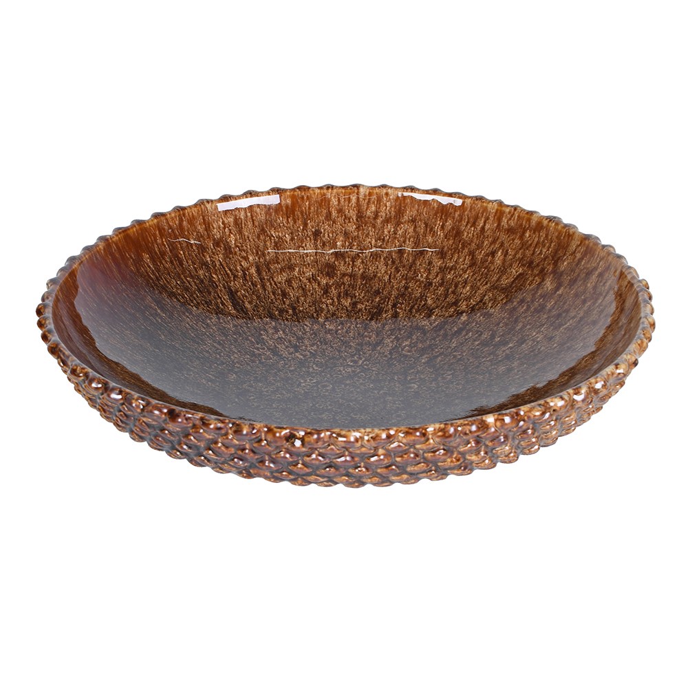 Speckle Glazed Decorative Porcelain Bowl