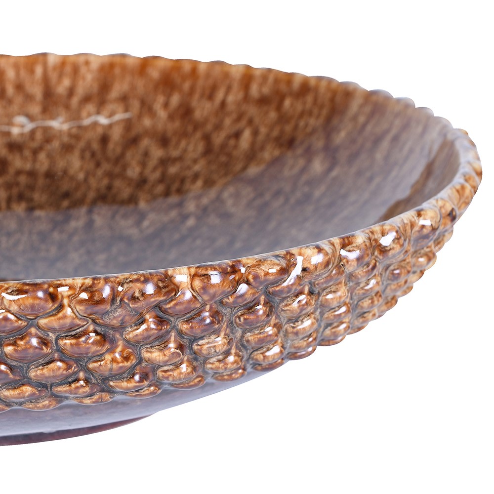 Speckle Glazed Decorative Porcelain Bowl