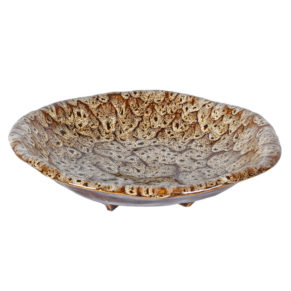 Slip Glaze Plate Deco
