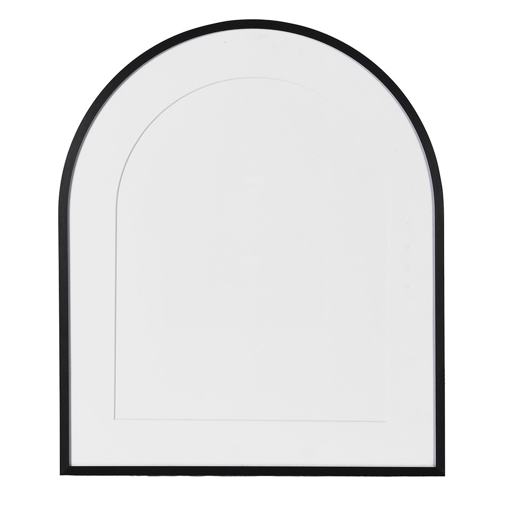 Large Black Arched Frame