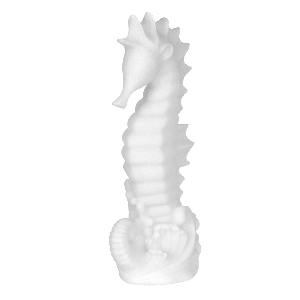 Faux Marble Seahorse