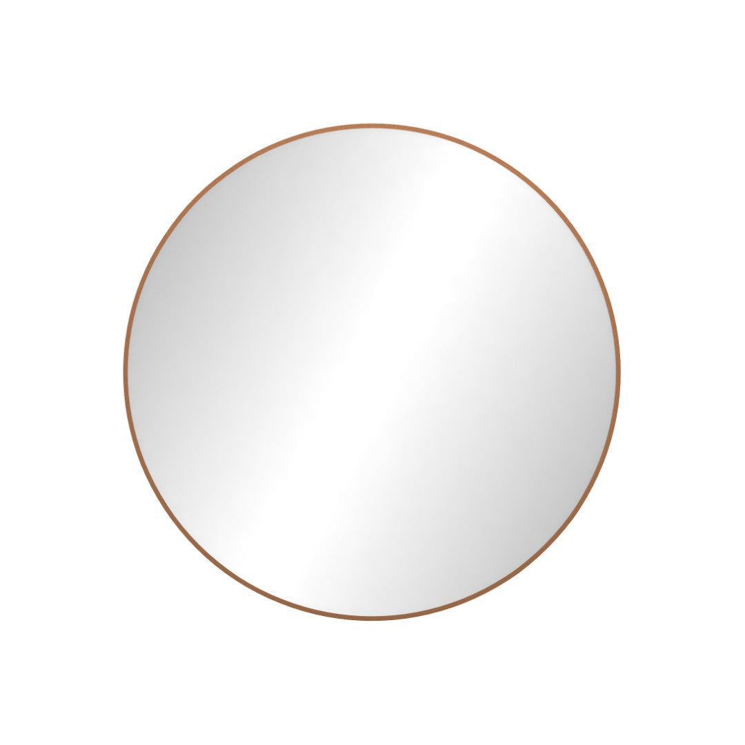 Matte Gold Aluminium Mirror 60cm