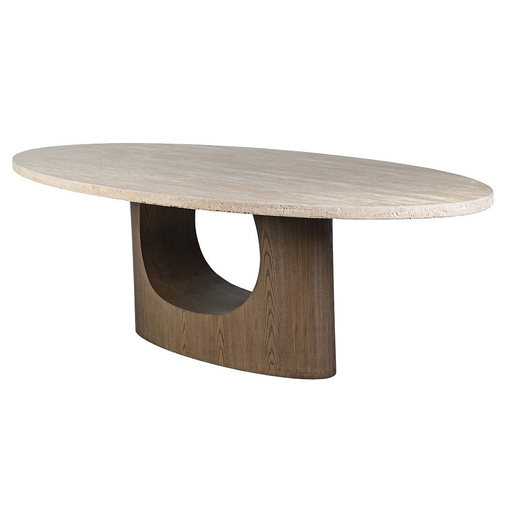 Sting Travertine Dining Table