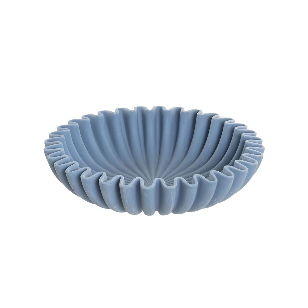 Blue Resin Flake Bowl