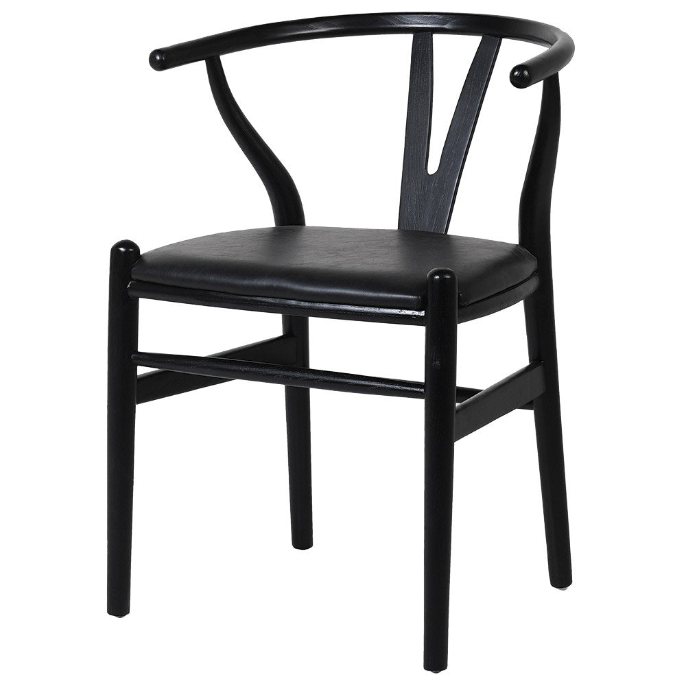 Black Wishbone Dining Chair