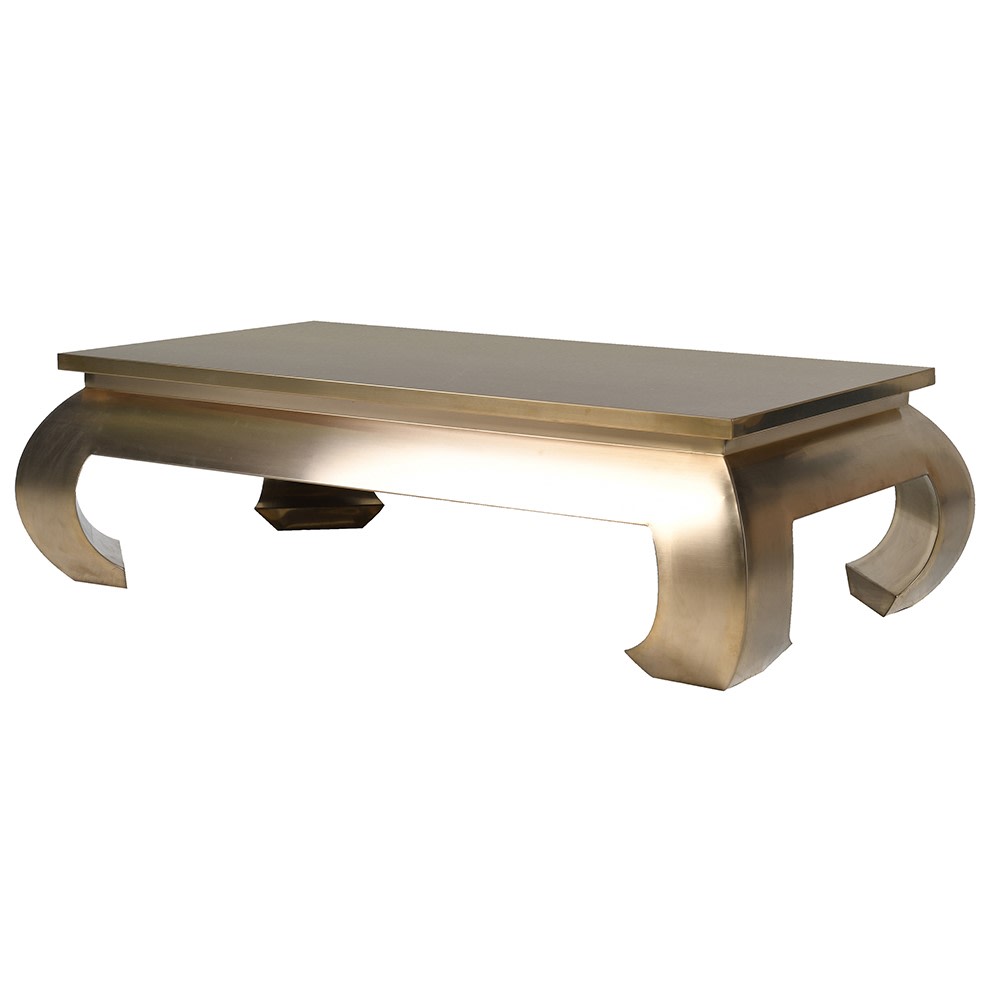 Metallic Gold Coffee Table
