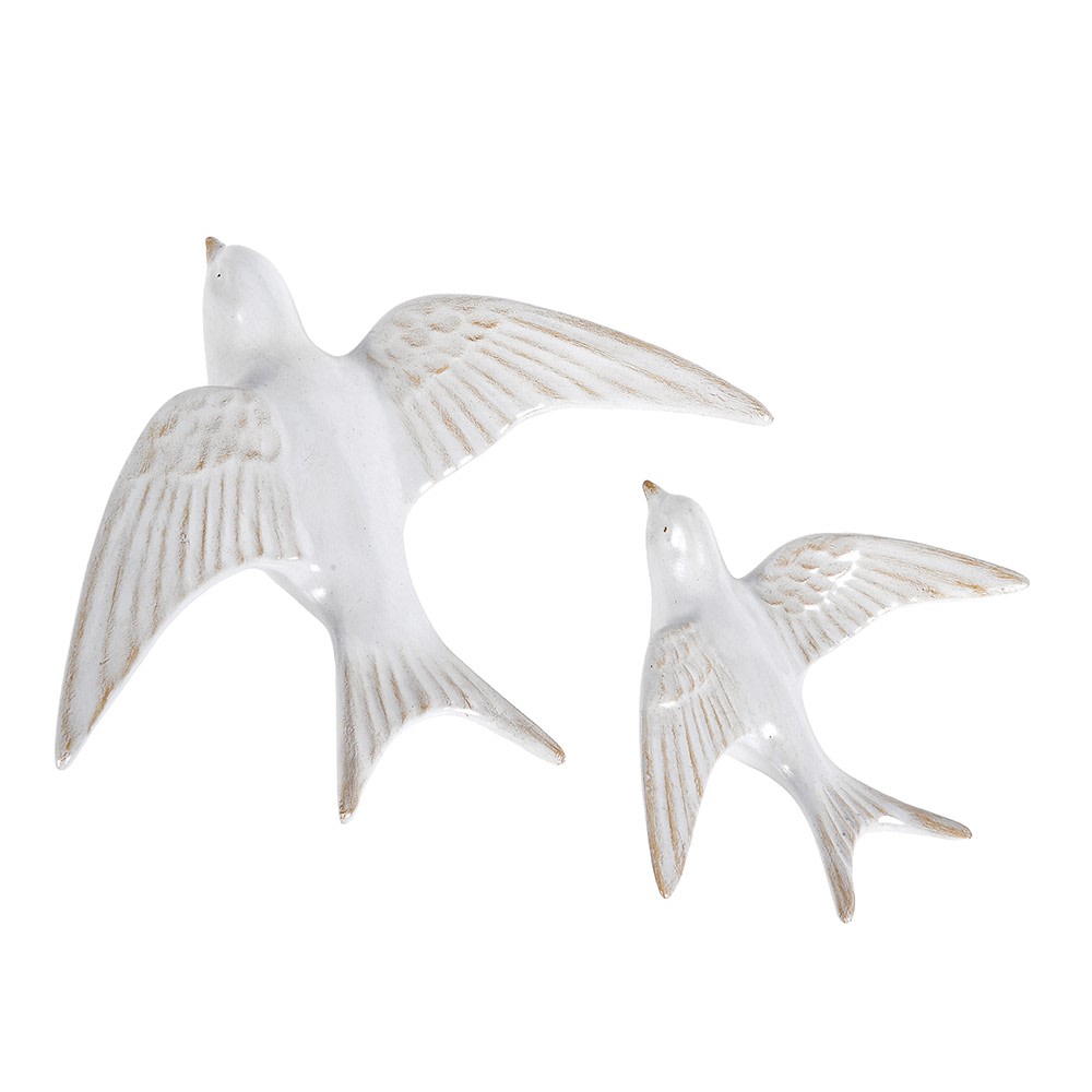S/2 Flying Bird Wall Decor