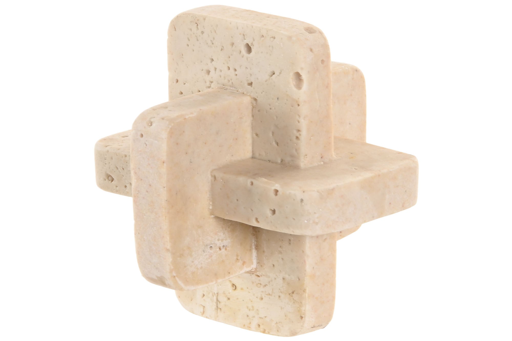 Travertine Knot Deco
