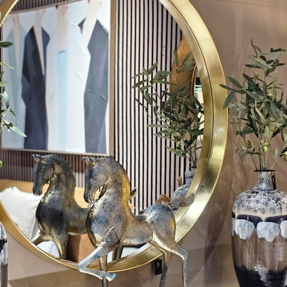 Rya Gold Leaf Mirror