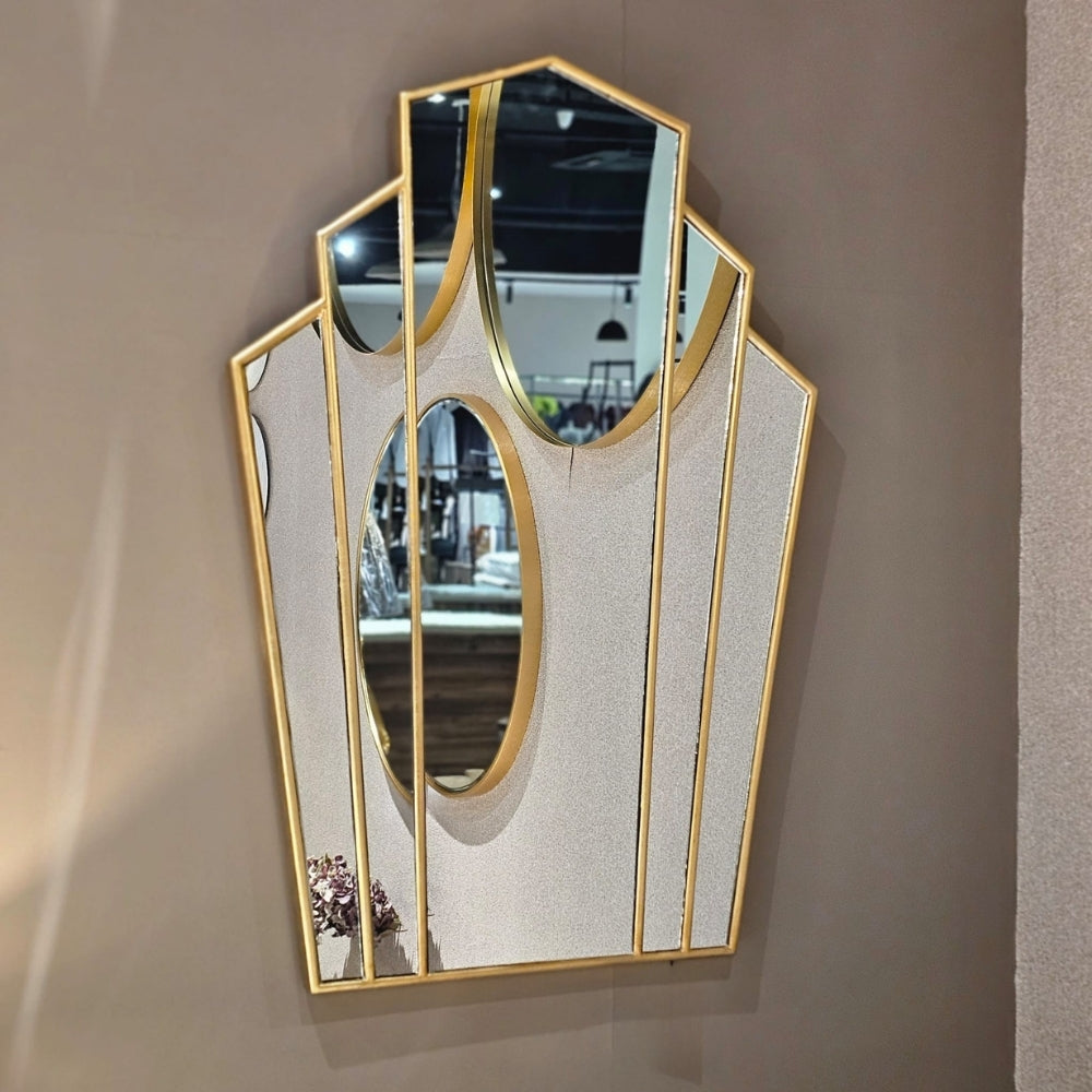 Gatsby Gold Wall Mirror