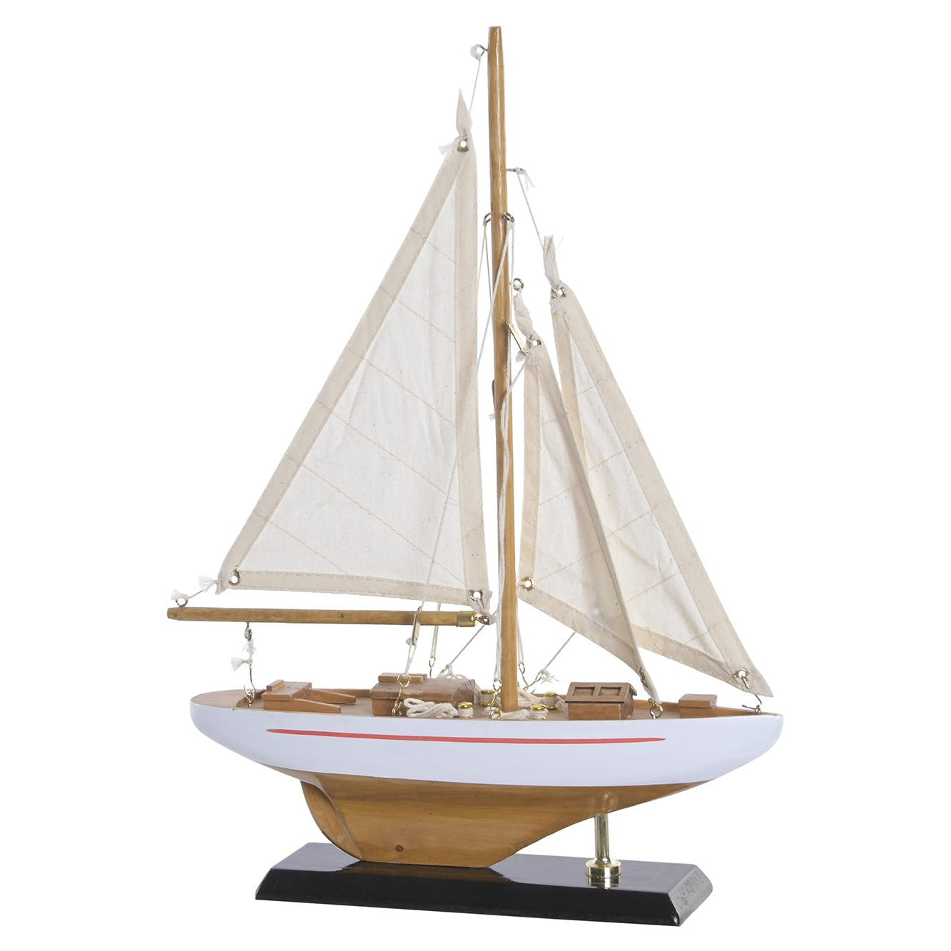 Brown Boat Sailing Yatch