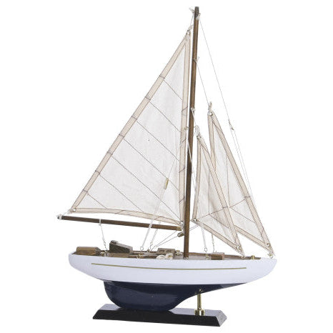 Navy Blue Sailing Boat