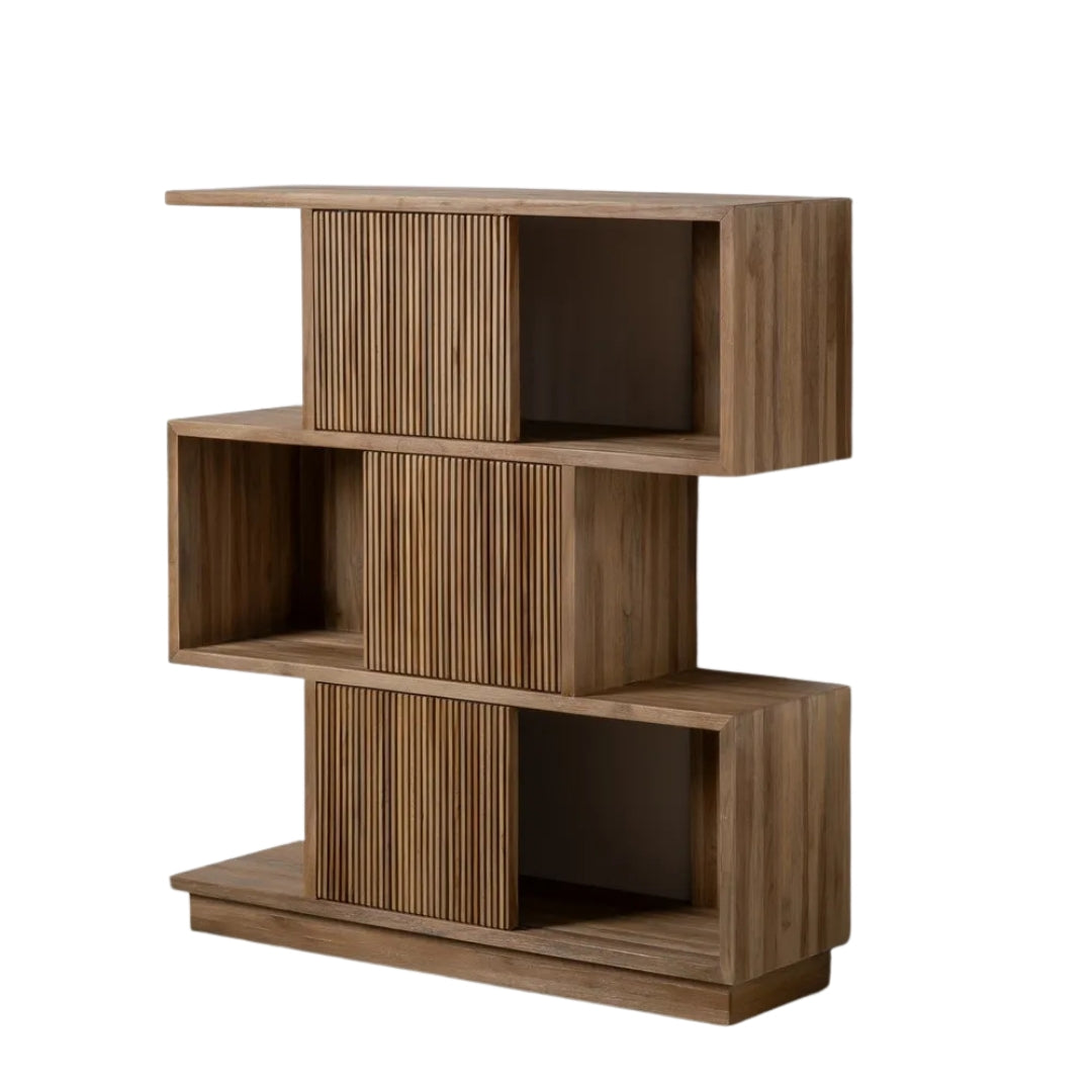 Montebel Teak Low Bookcase