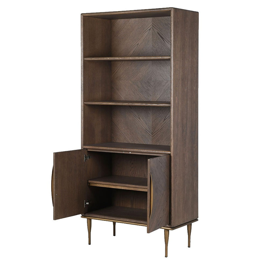 Hartlon 2 Door Bookcase