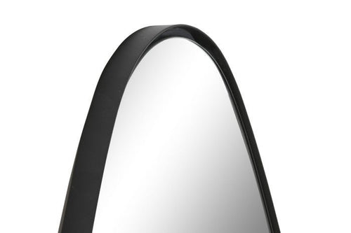 Abstract Black Frame Wall Mirror - LUXONAS HOME