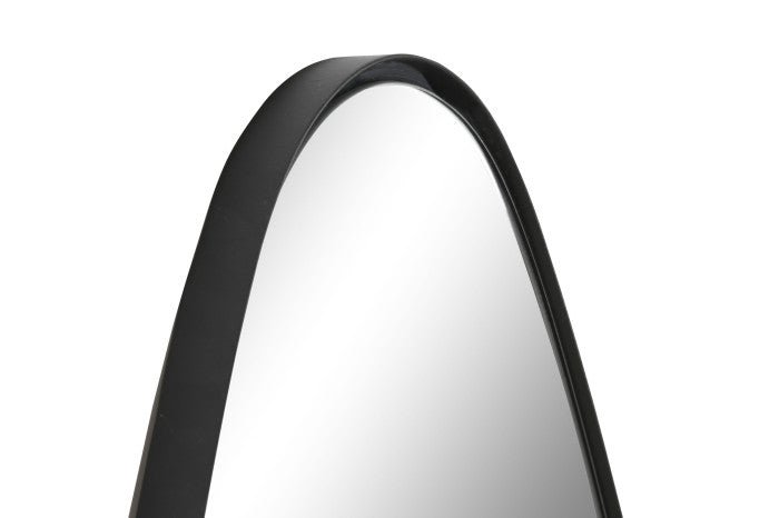 Abstract Black Frame Wall Mirror
