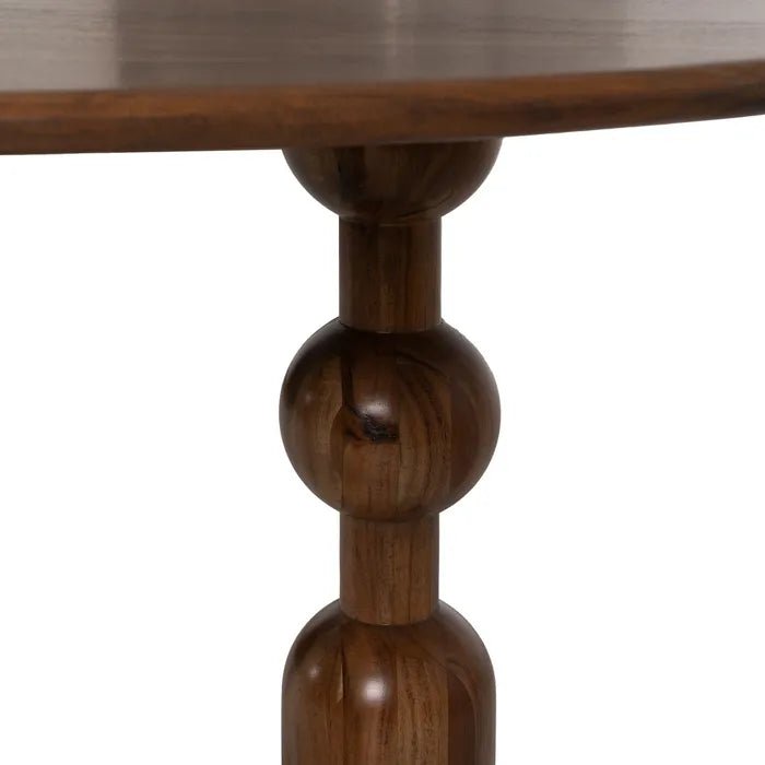 Abstract Mango Wood Dining Table