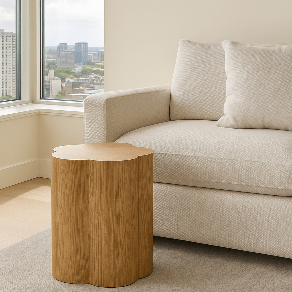 Abstract Tall Side Table - Modern Design for Any Room - LUXONAS