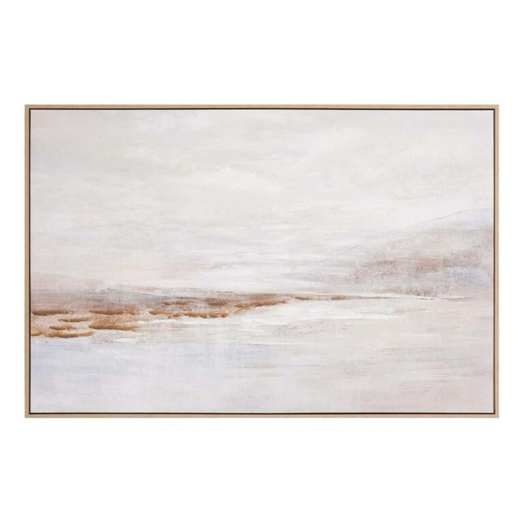 Abstract Wall Art Sea – Hand-Painted Canvas Decor