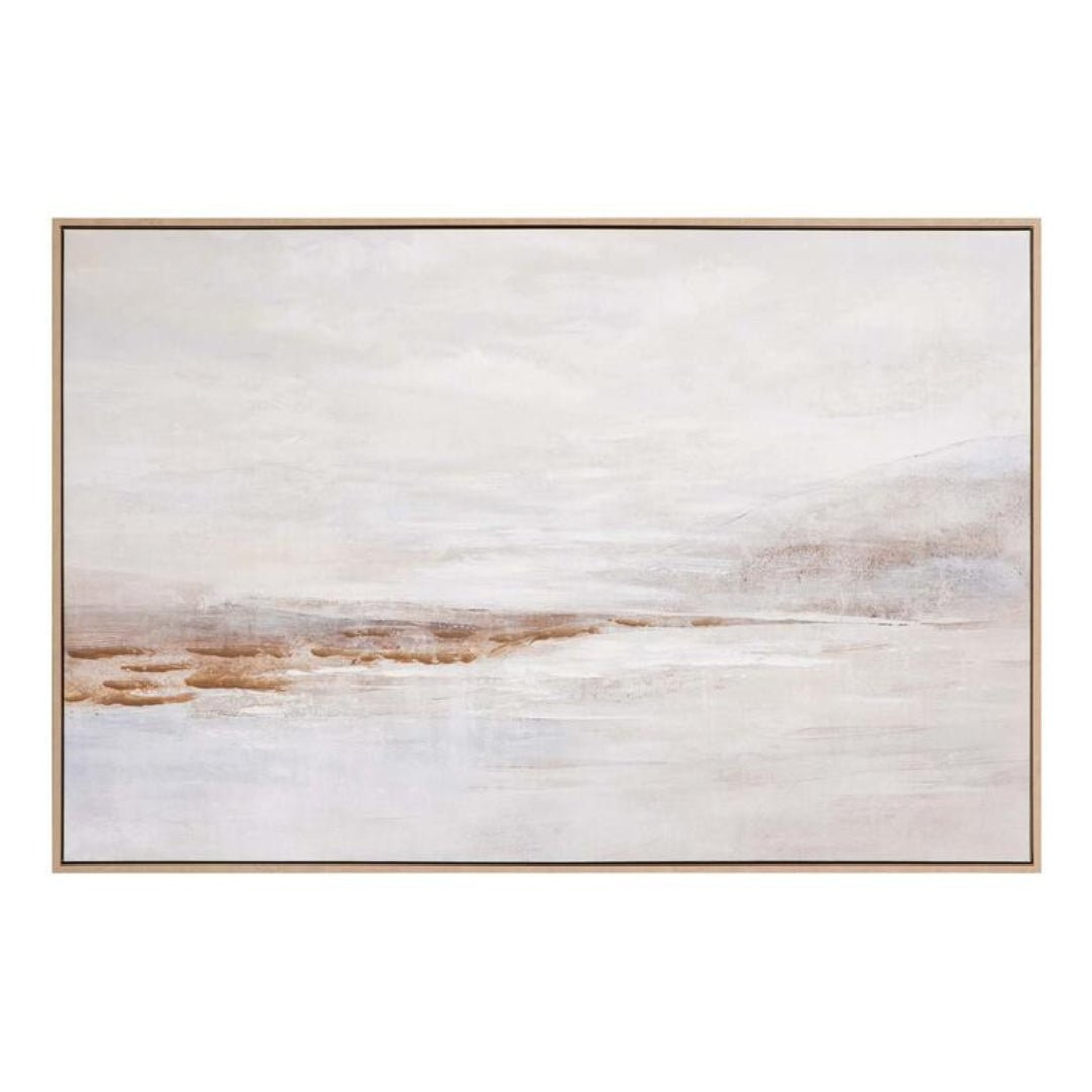 Abstract Wall Art Sea – Hand-Painted Canvas Decor