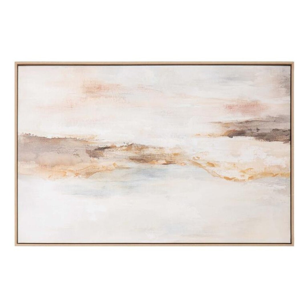 Abstract Wall Art Sky - Hand-Painted Canvas