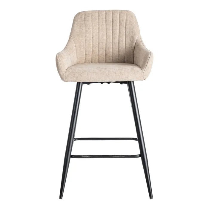 Aero Beige Stool - Stylish and Comfortable Seating for Any Space - LUXONAS