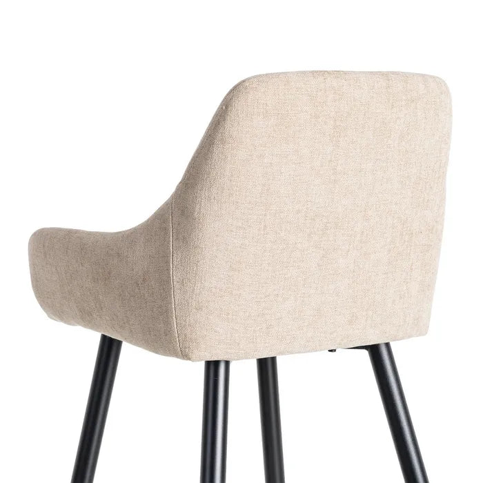 Aero Beige Stool - Stylish and Comfortable Seating for Any Space - LUXONAS