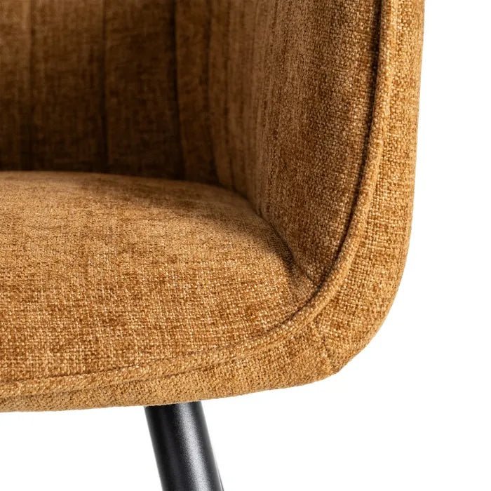 Aero Brown Dining Chair - LUXONAS