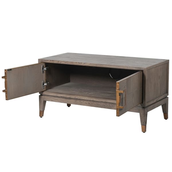 Agartha Taupe 2 Door TV Unit - LUXONAS