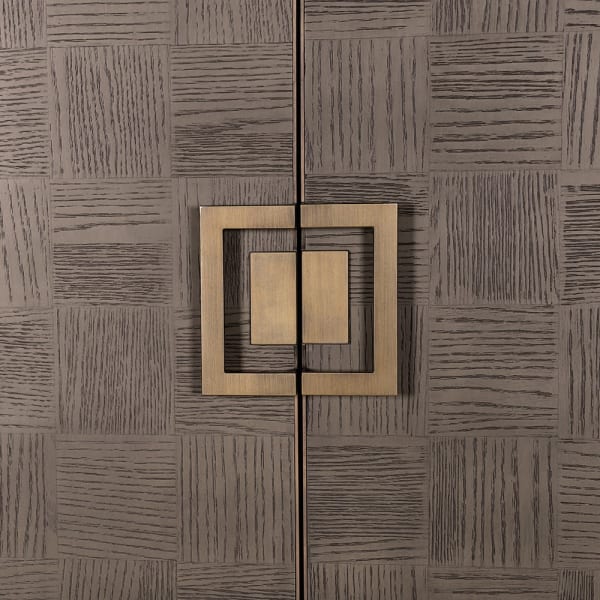 Agartha Taupe 2 Door Wardrobe - LUXONAS