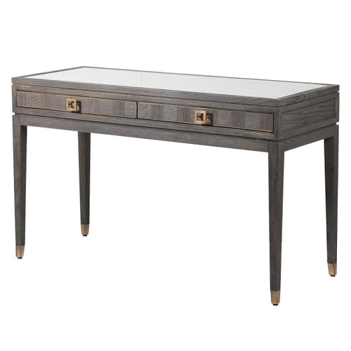Agartha Taupe 2 Drawer Dressing Table