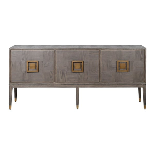Agartha Taupe 3 Door Buffet Sideboard