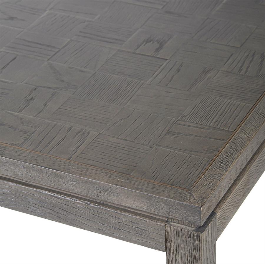 Agartha Taupe 3 Drawer Desk - LUXONAS