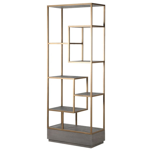 Agartha Taupe Square Shelf Unit